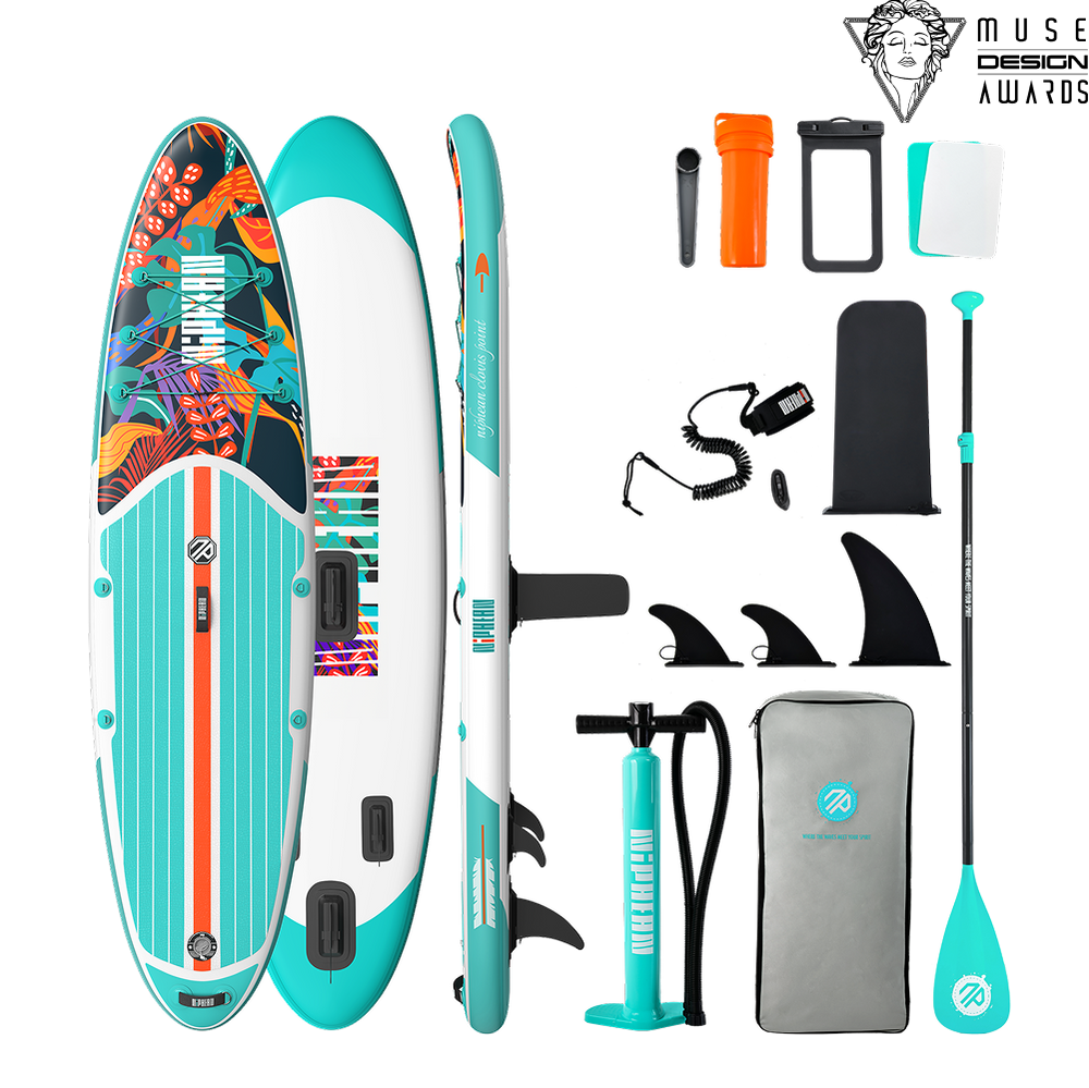 Niphean Classic All-Round 10'6" Inflatable Stand Up Paddle Board Set