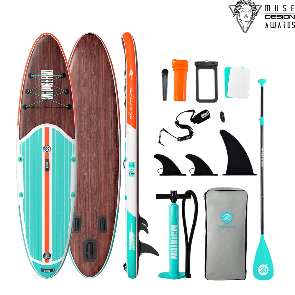 Niphean Classic All-Round 10'6" Inflatable Stand Up Paddle Board Set