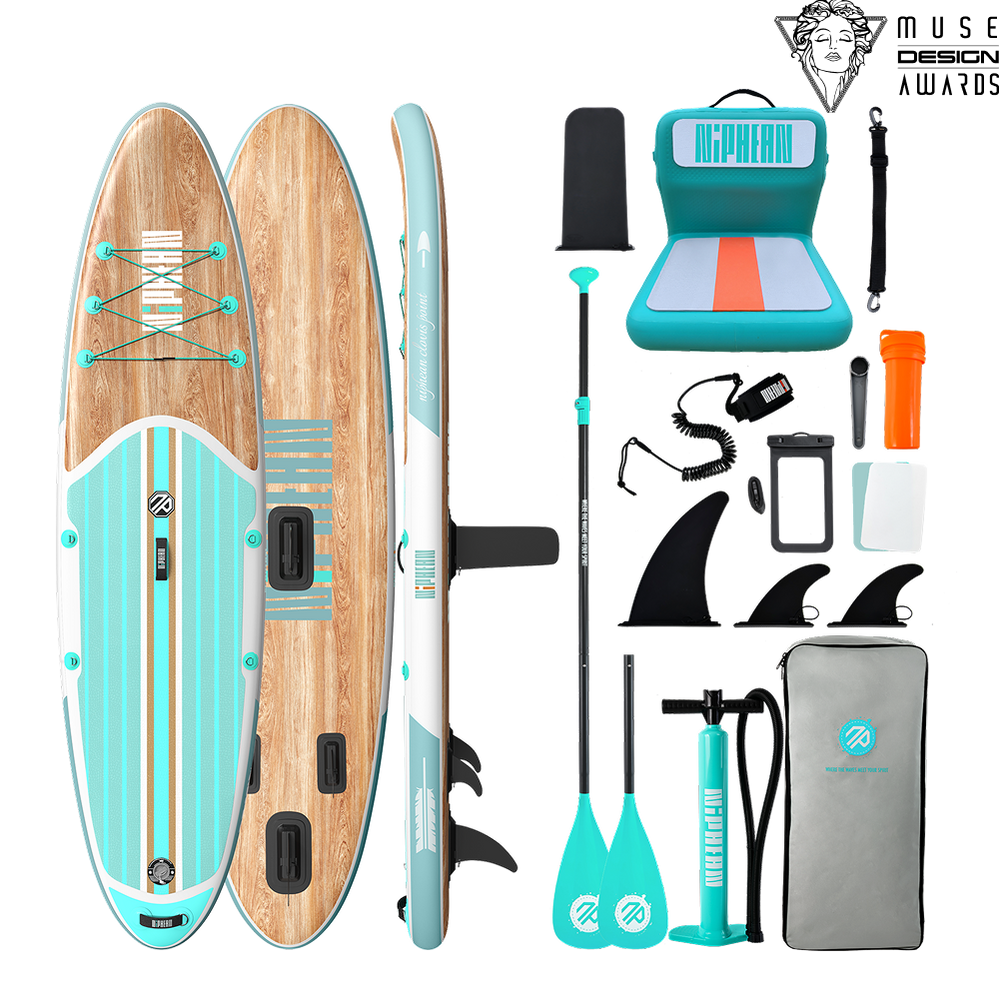 Niphean Classic All-Round 10'6" Inflatable Stand Up Paddle Board Set