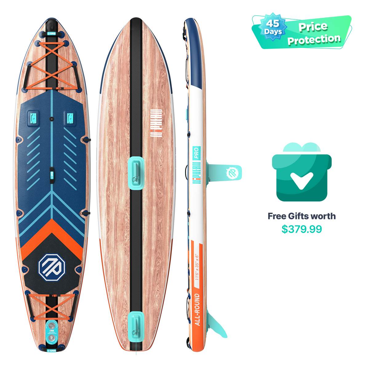 Niphean Pro 11'6" Inflatable Stand Up Paddle Board