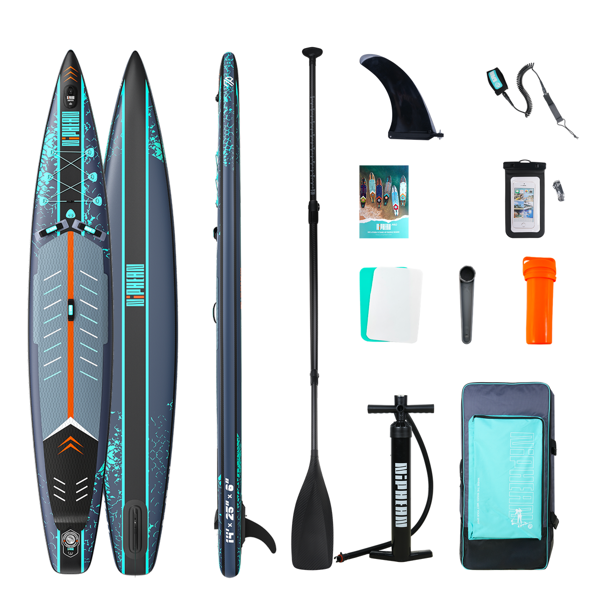 Niphean Pro Racing 14' Inflatable SUP – Speed & Performance