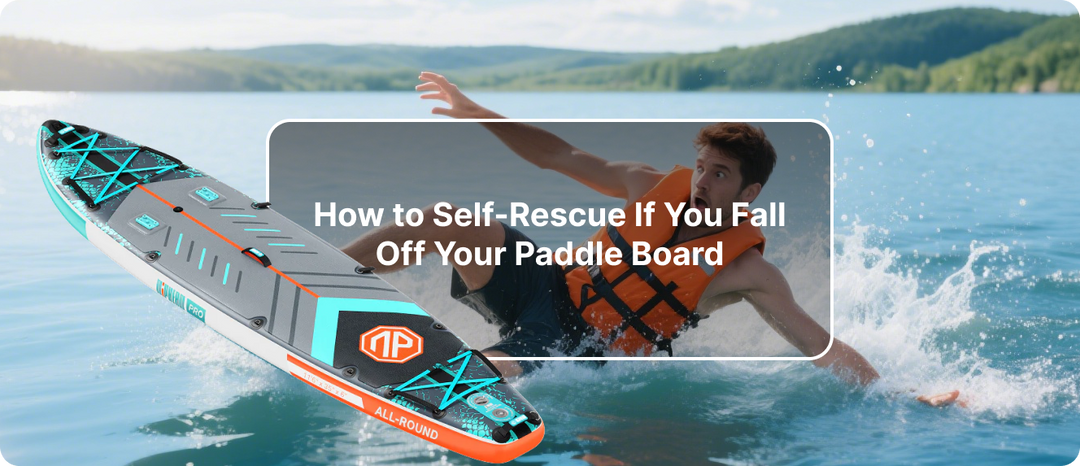 How to Self-Rescue If You Fall Off Your Paddle Board