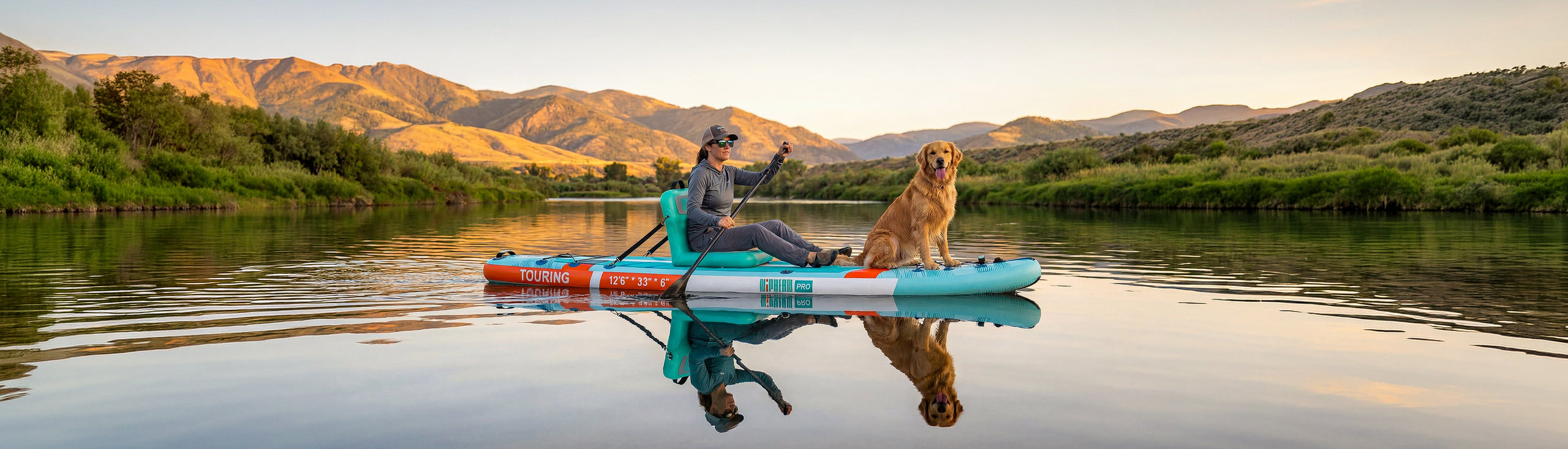 Paddle board accessories including electric pumps, seats, paddles, and waterproof bags