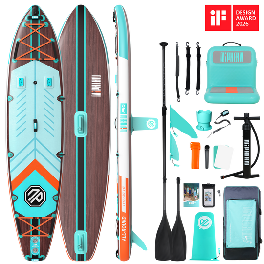 Niphean Pro All-Round 11'6" Inflatable Stand Up Paddle Board Set