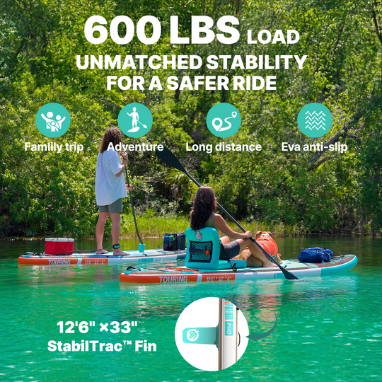 Niphean Pro Touring 12'6" Inflatable Stand Up Paddle Board Set