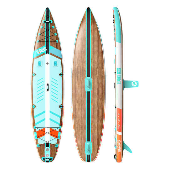 Niphean Pro Touring 12'6" Inflatable Stand Up Paddle Board Set