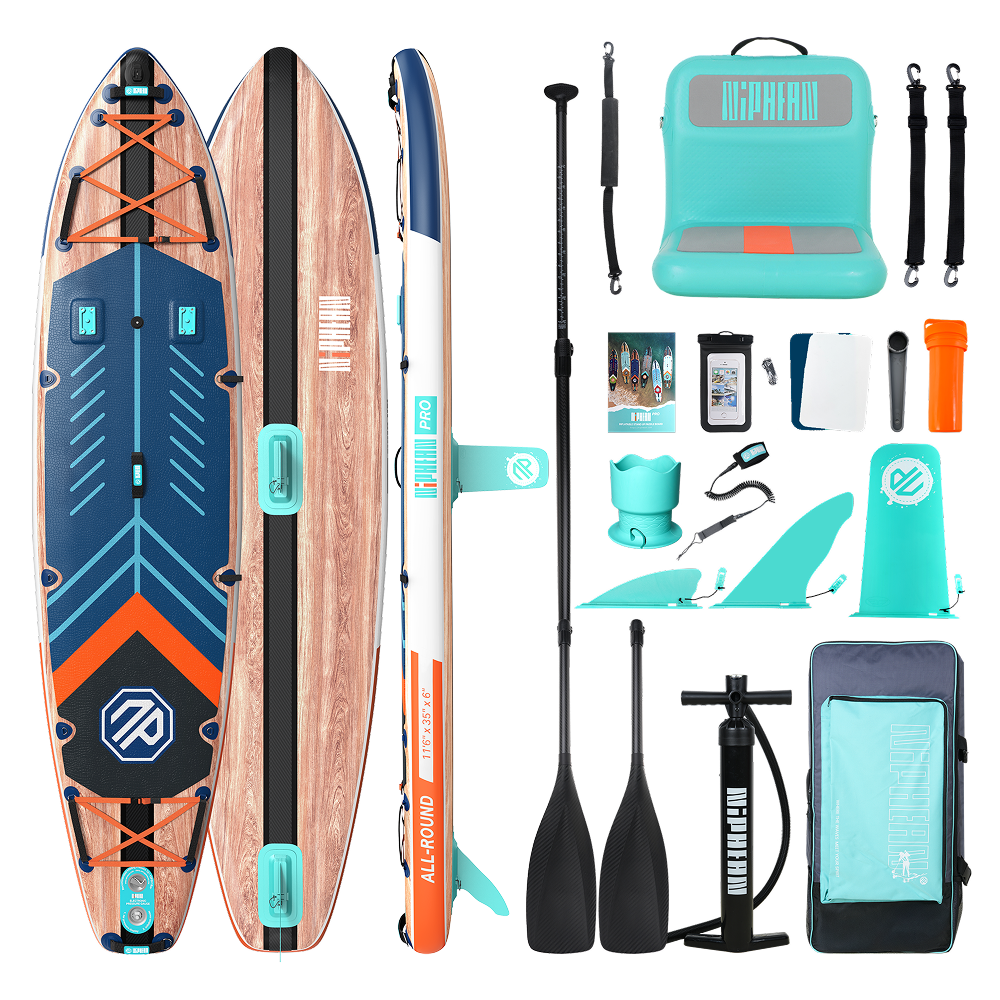 Niphean Pro All-Round 11'6" Inflatable Stand Up Paddle Board Set