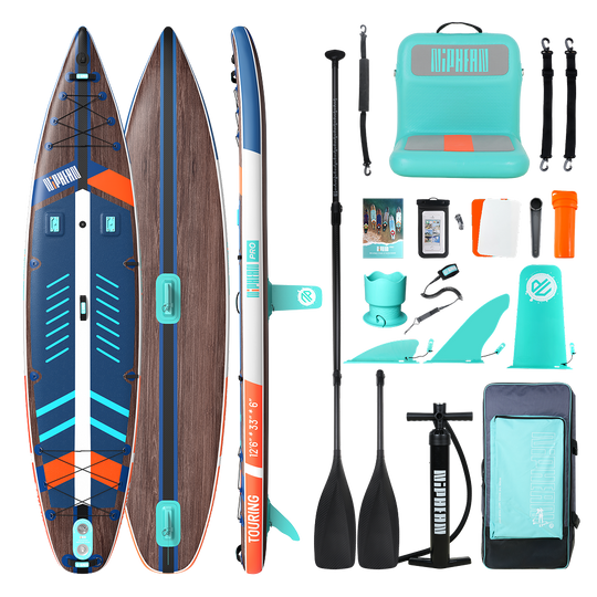 Niphean Pro Touring 12'6" Inflatable Stand Up Paddle Board Set