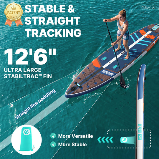 Niphean Pro Touring 12'6" Inflatable Stand Up Paddle Board Set