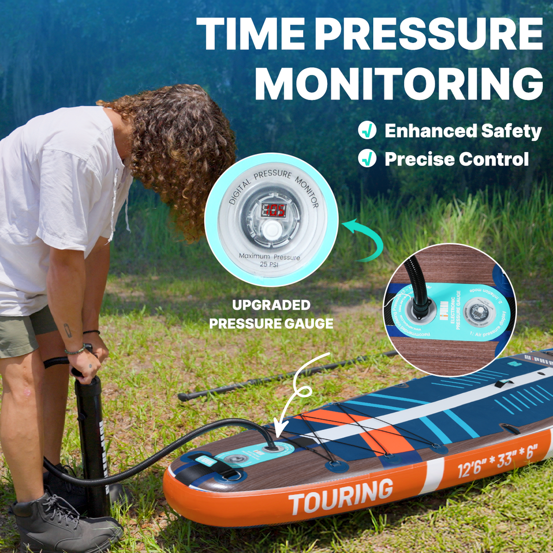 Niphean Pro Touring 12'6" Inflatable Stand Up Paddle Board Set