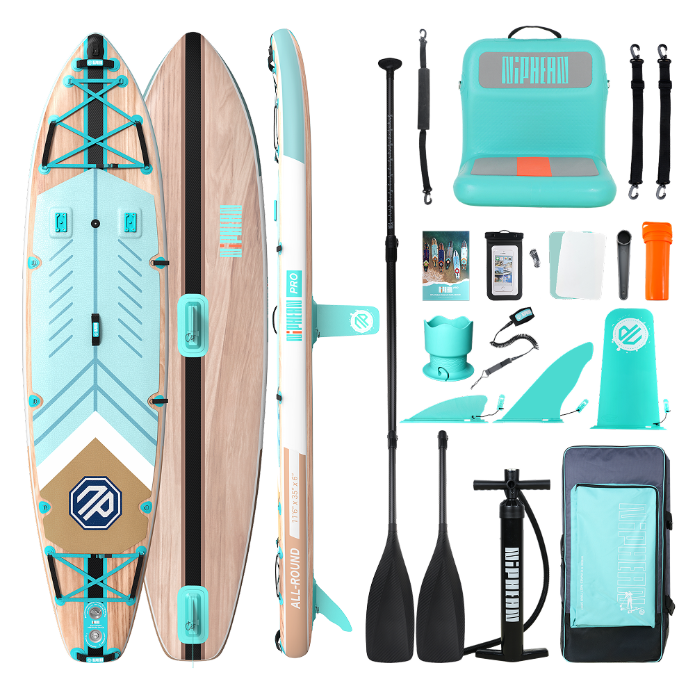 Niphean Pro All-Round 11'6" Inflatable Stand Up Paddle Board Set