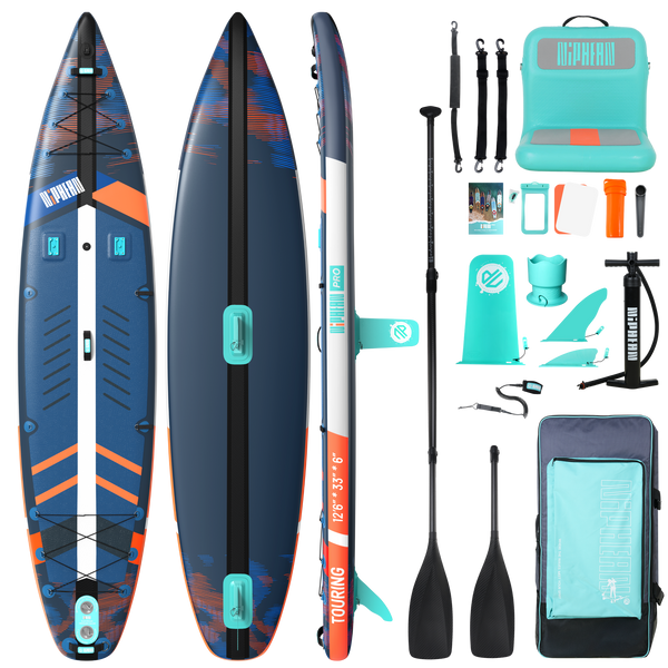 Niphean Pro Touring 12'6" Inflatable Stand Up Paddle Board Set