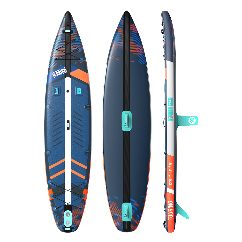 Niphean Pro Touring 12'6" Inflatable Stand Up Paddle Board Set