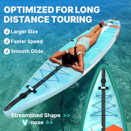 Niphean Pro Touring 12'6" Inflatable Stand Up Paddle Board Set