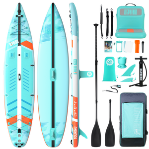Niphean Pro Touring 12'6" Inflatable Stand Up Paddle Board Set