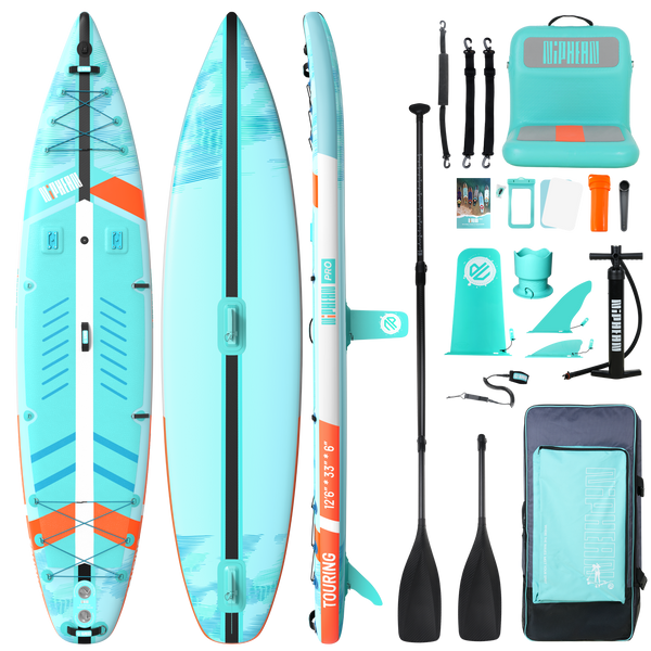 Niphean Pro Touring 12'6" Inflatable Stand Up Paddle Board Set
