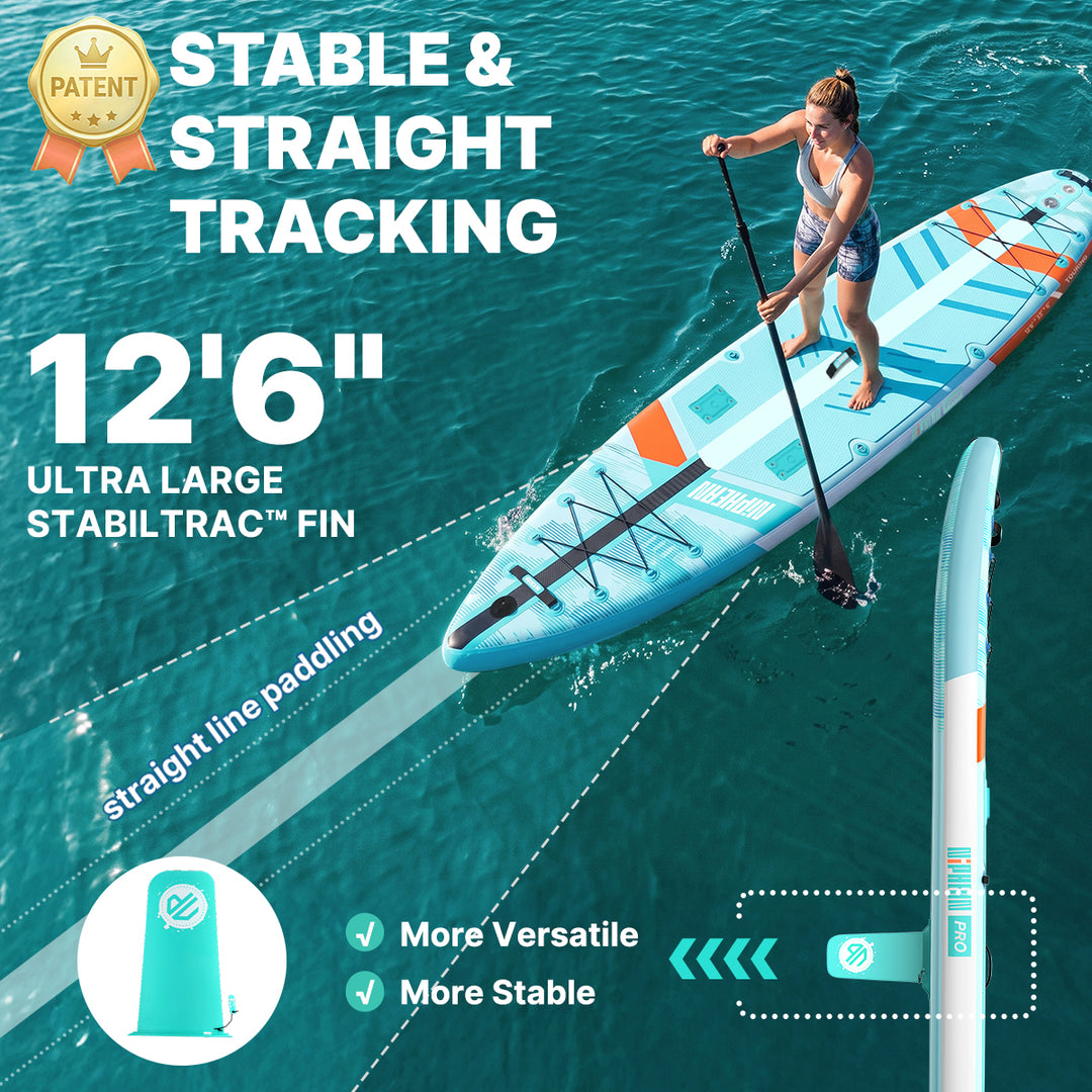 Niphean Pro Touring 12'6" Inflatable Stand Up Paddle Board Set