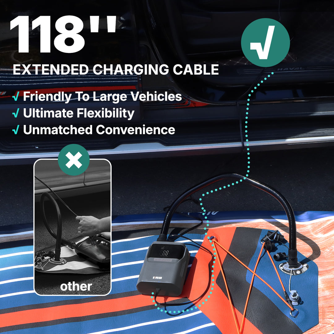 Niphean Car Charger Electric Air Pump