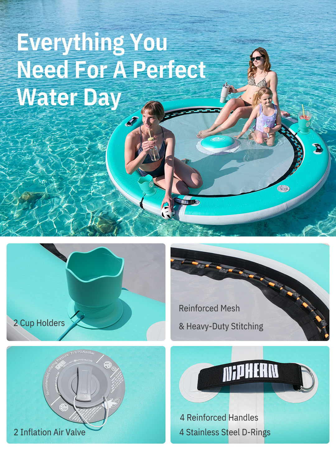 Niphean Inflatable Water Hammock