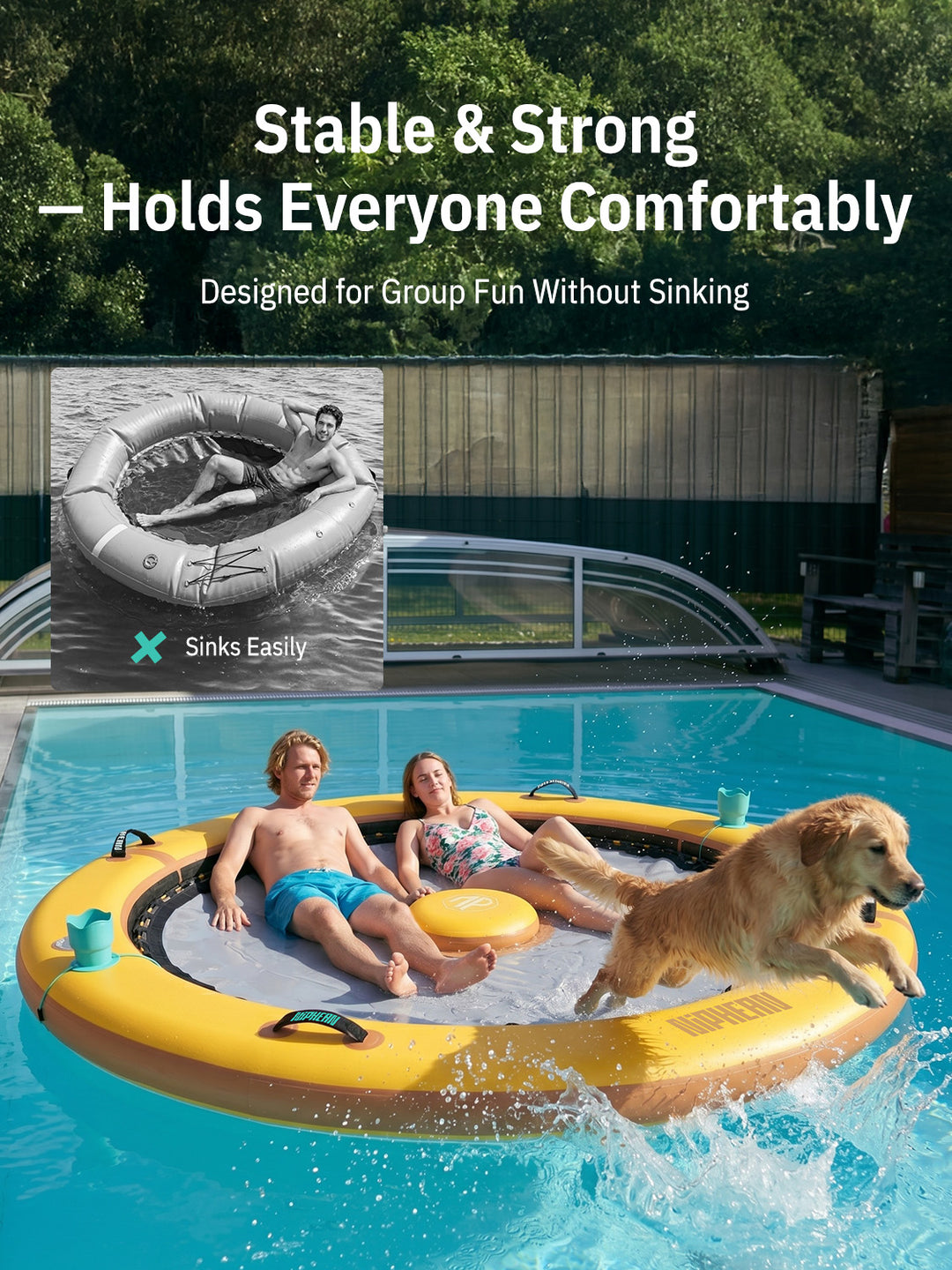 Niphean Inflatable Water Hammock