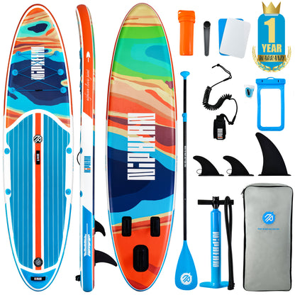Niphean 10'6'' Inflatable Stand Up Paddle Board 01A with SUP Accessori –  niphean