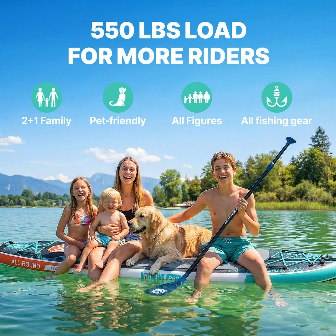 Niphean Pro All-Round 11'6" Inflatable Stand Up Paddle Board Set