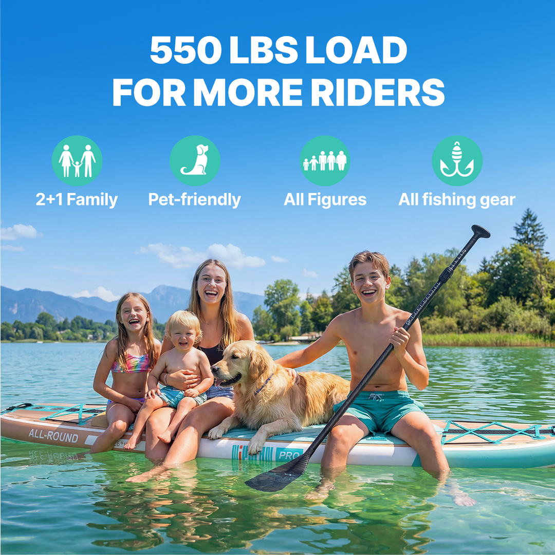 Niphean Pro All-Round 11'6" Inflatable Stand Up Paddle Board Set