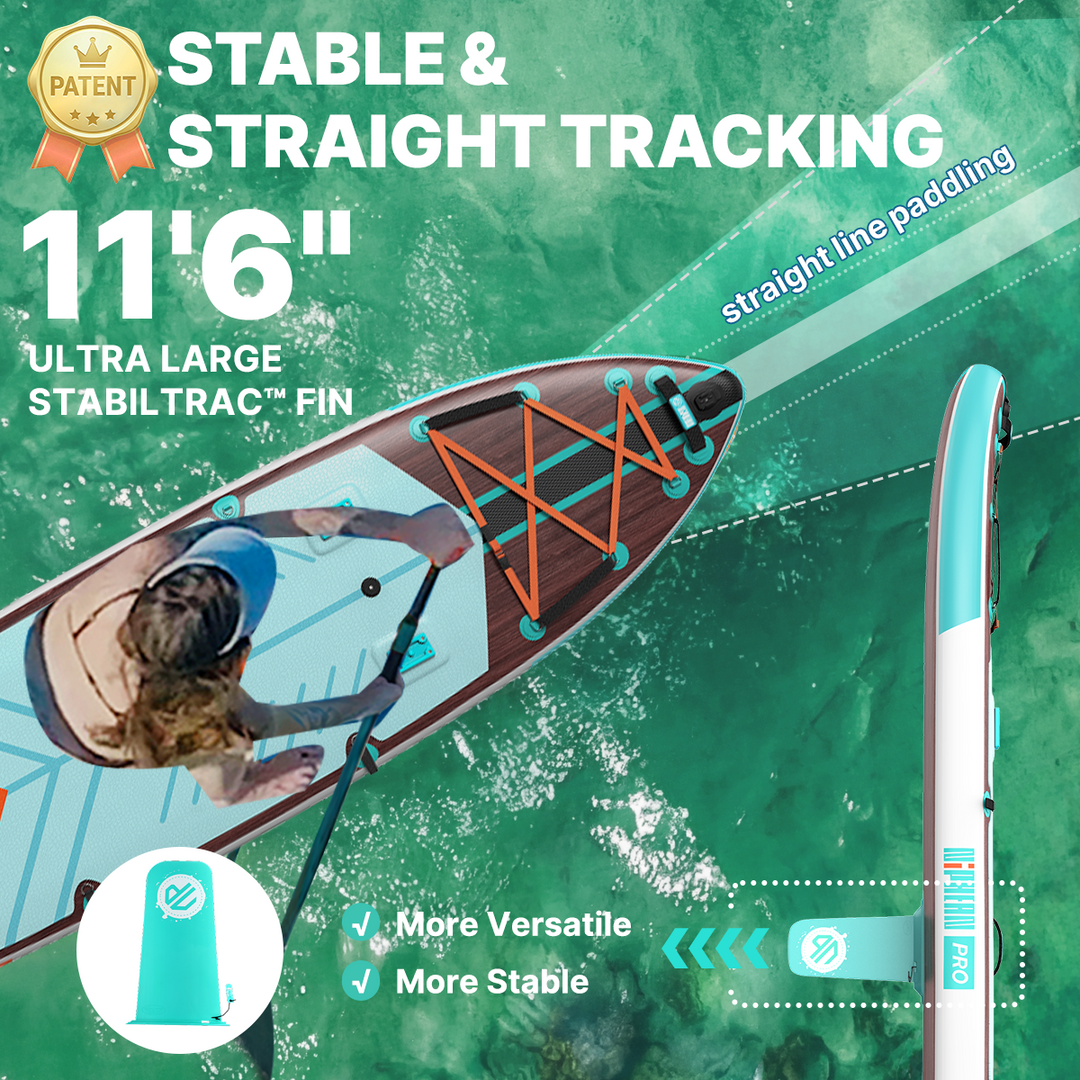 Niphean Pro All-Round 11'6" Inflatable Stand Up Paddle Board Set