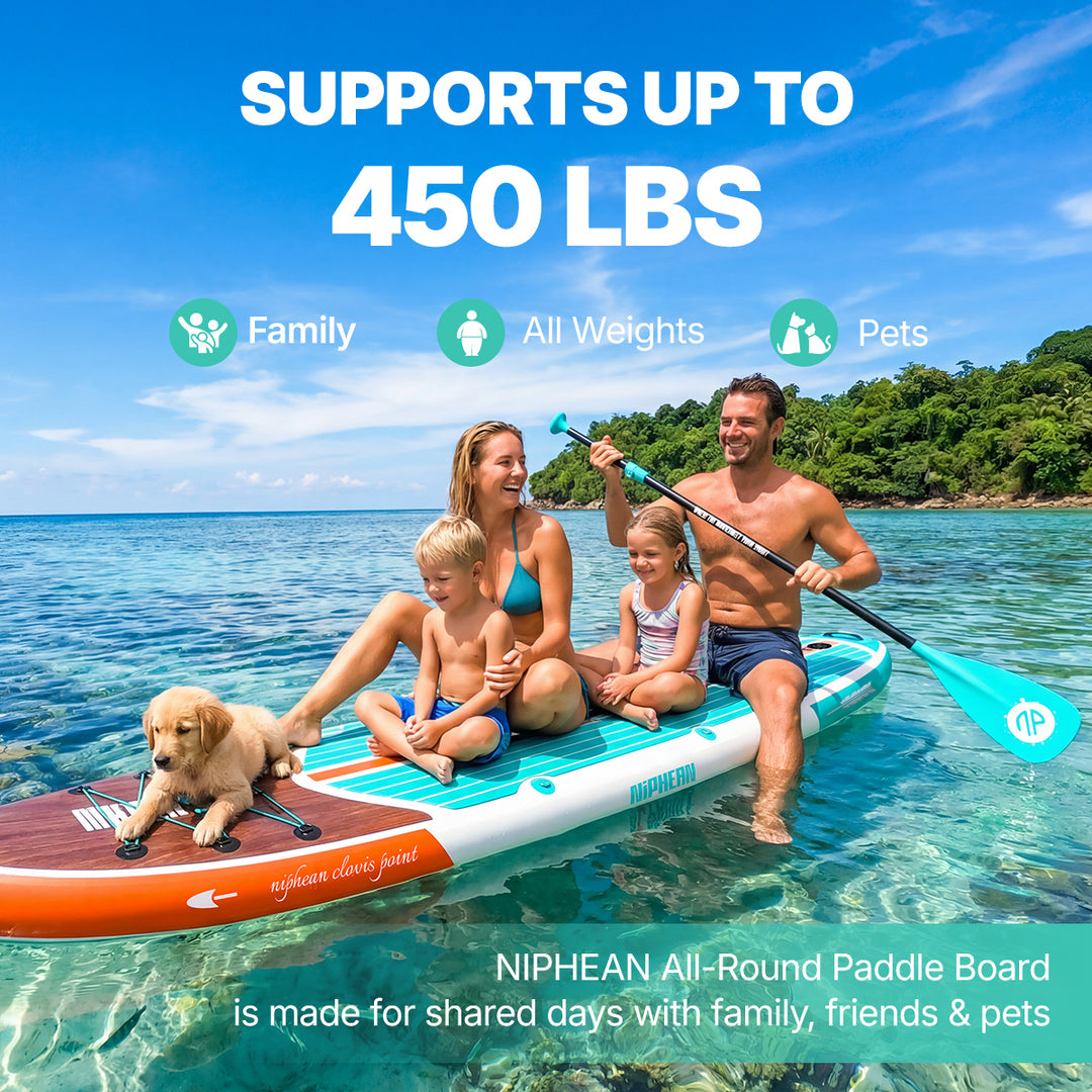 Niphean Classic All-Round 10'6" Inflatable Stand Up Paddle Board Set