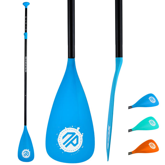 Niphean Sup Paddle, 3-Pieces Detachable Floating Paddle Board Paddle, Lightweight & Durable Ora, 66’’-82’’ Adjustable SUP Paddles