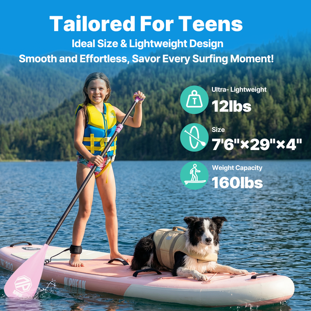 Niphean Classic All-Round 7'6" Inflatable Stand Up Paddle Board Set|20260305001.png|Recycled materials