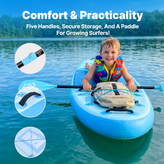 Niphean Classic All-Round 7'6" Inflatable Stand Up Paddle Board Set|20260305001.png|Recycled materials