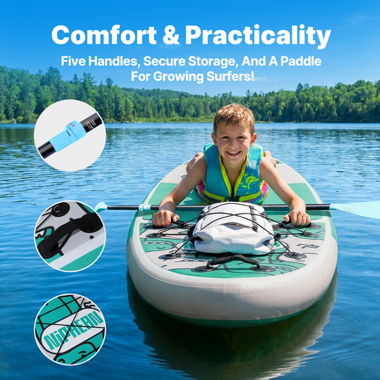 Niphean Classic All-Round 7'6" Inflatable Stand Up Paddle Board Set|20260305001.png|Recycled materials