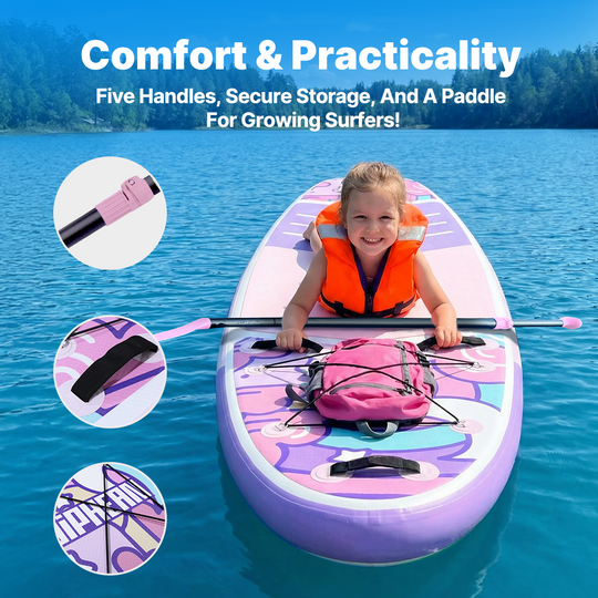 Niphean Classic All-Round 7'6" Inflatable Stand Up Paddle Board Set|20260305001.png|Recycled materials