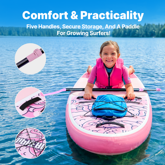 Niphean Classic All-Round 7'6" Inflatable Stand Up Paddle Board Set|20260305001.png|Recycled materials