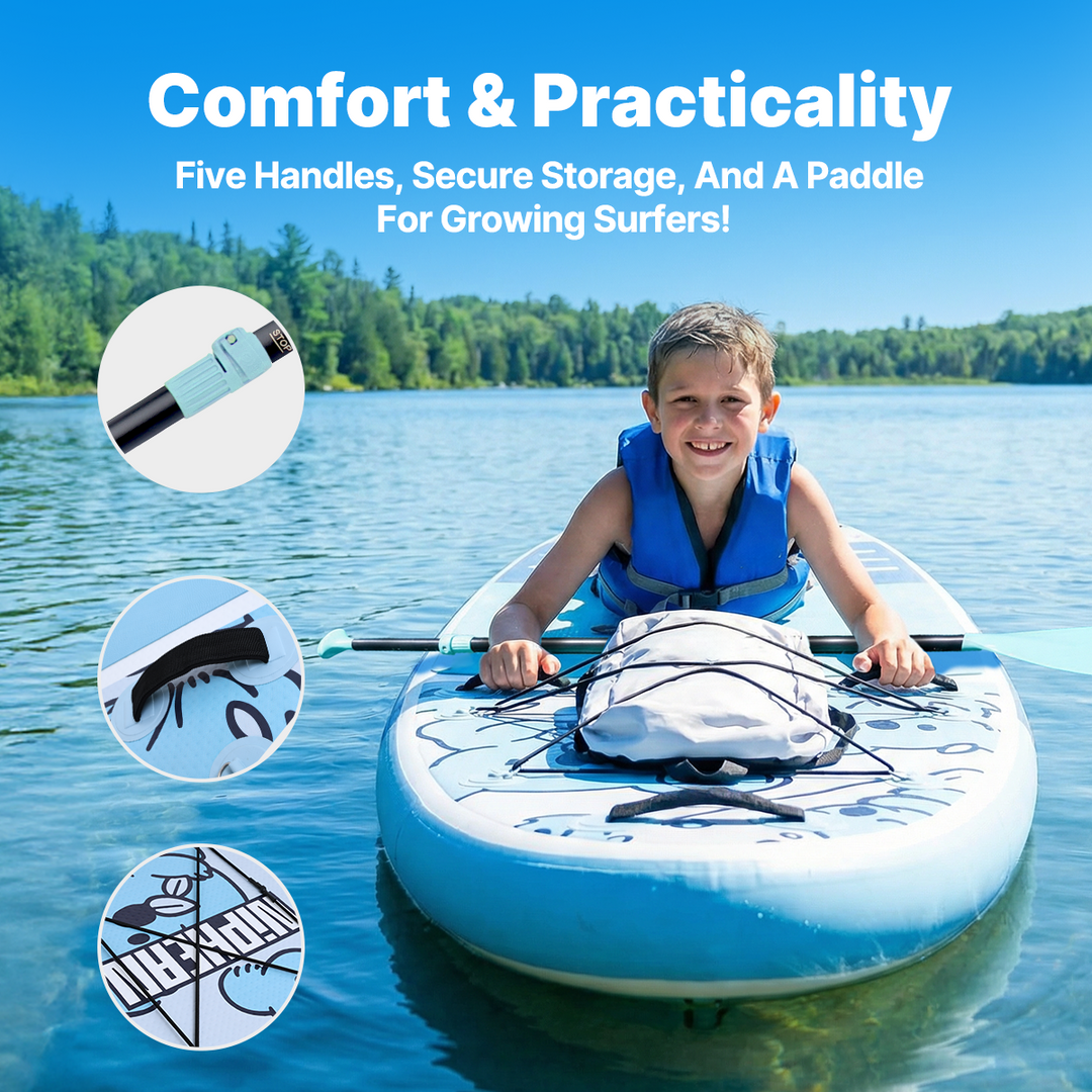 Niphean Classic All-Round 7'6" Inflatable Stand Up Paddle Board Set|20260305001.png|Recycled materials