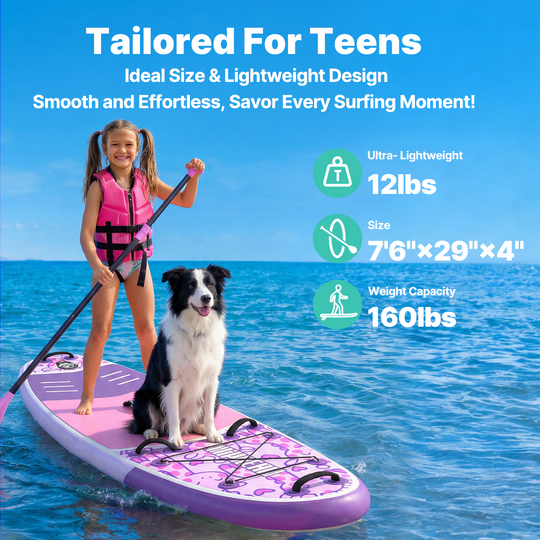 Niphean Classic All-Round 7'6" Inflatable Stand Up Paddle Board Set|20260305001.png|Recycled materials