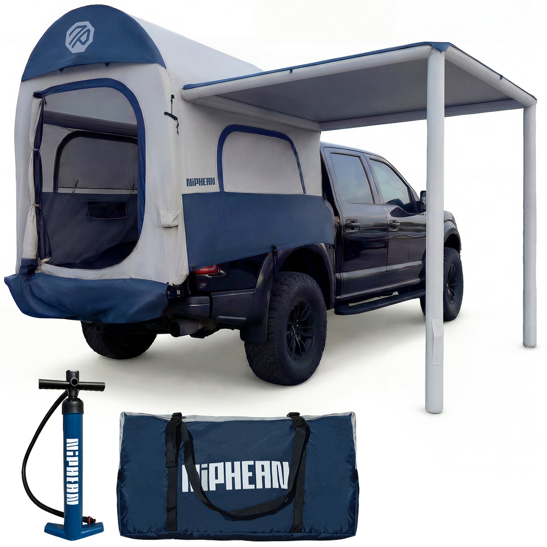 Niphean Truck Bed Tent with Awning Shade