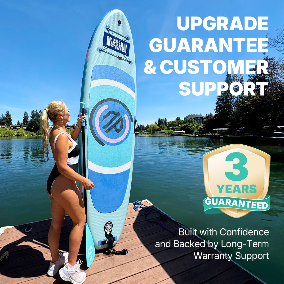 Dreamspace Inflatable Niphean Classic Dreamspace Series All-Round 10' Inflatable SUP ...