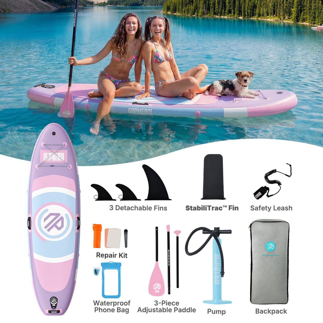 Niphean Classic All-Round 10' Inflatable Stand Up Paddle Board Set