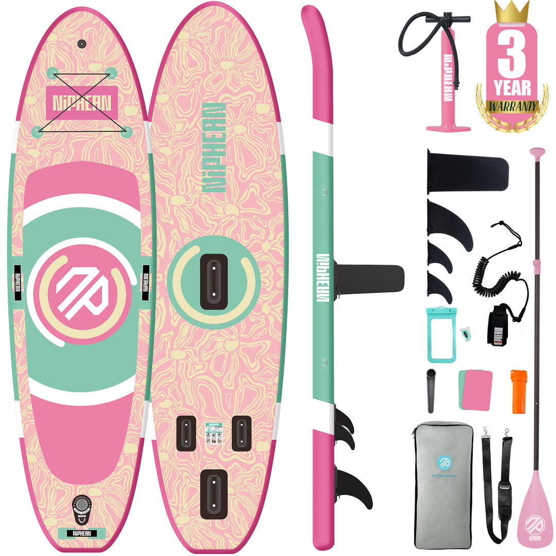 Niphean Classic All-Round 10' Inflatable Stand Up Paddle Board (All Color Variants)--