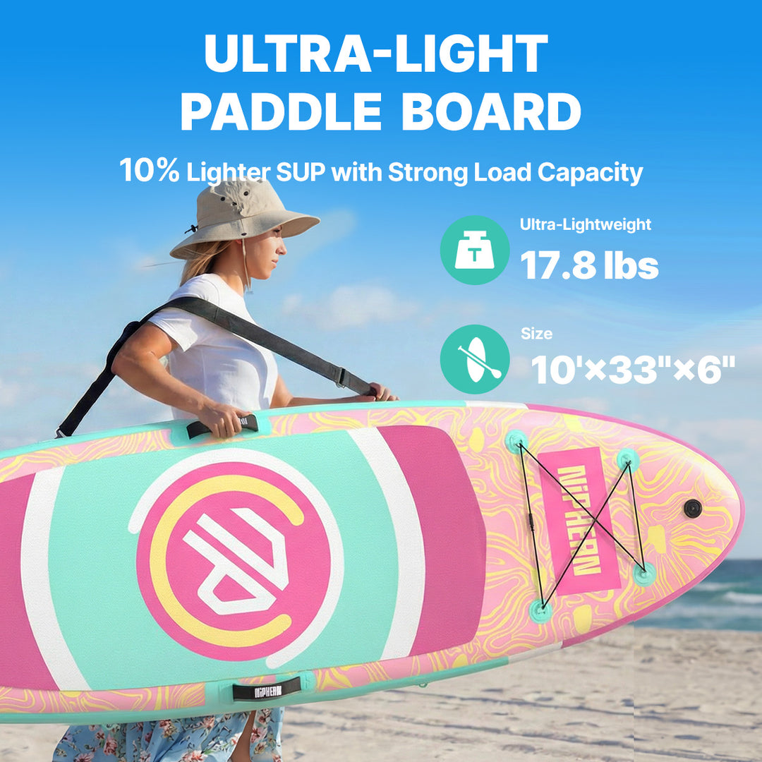 Niphean Classic Dreamspace Series All-Round 10' Inflatable Stand Up Paddle Board Set|20260305001.png|Recycled materials