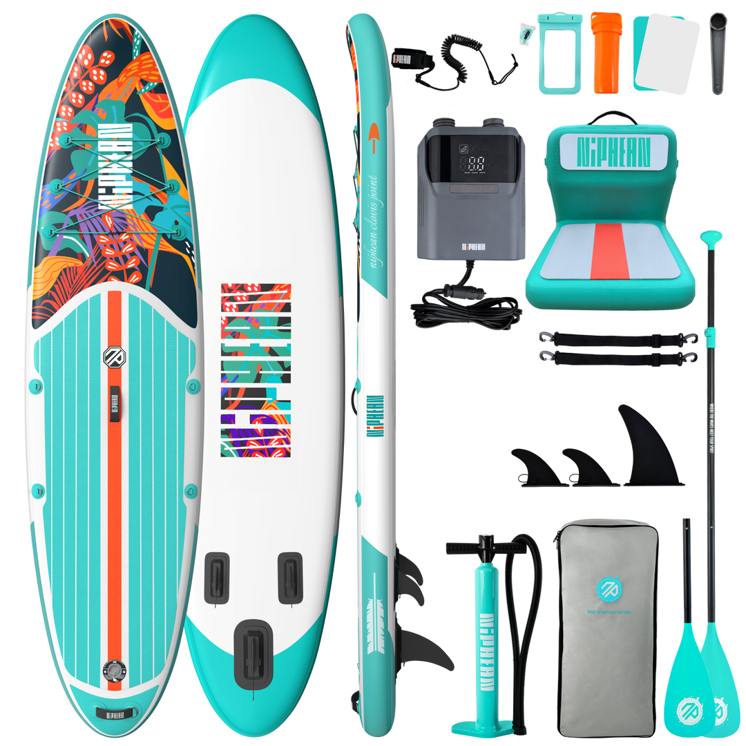 Niphean Classic All-Round 10'6" Inflatable Stand Up Paddle Board Set