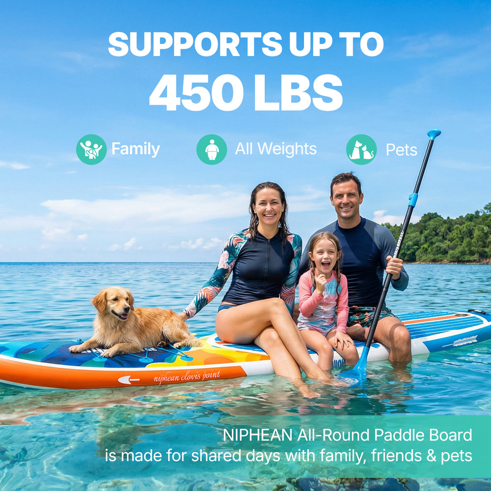 Niphean Classic All-Round 10'6" Inflatable Stand Up Paddle Board Set