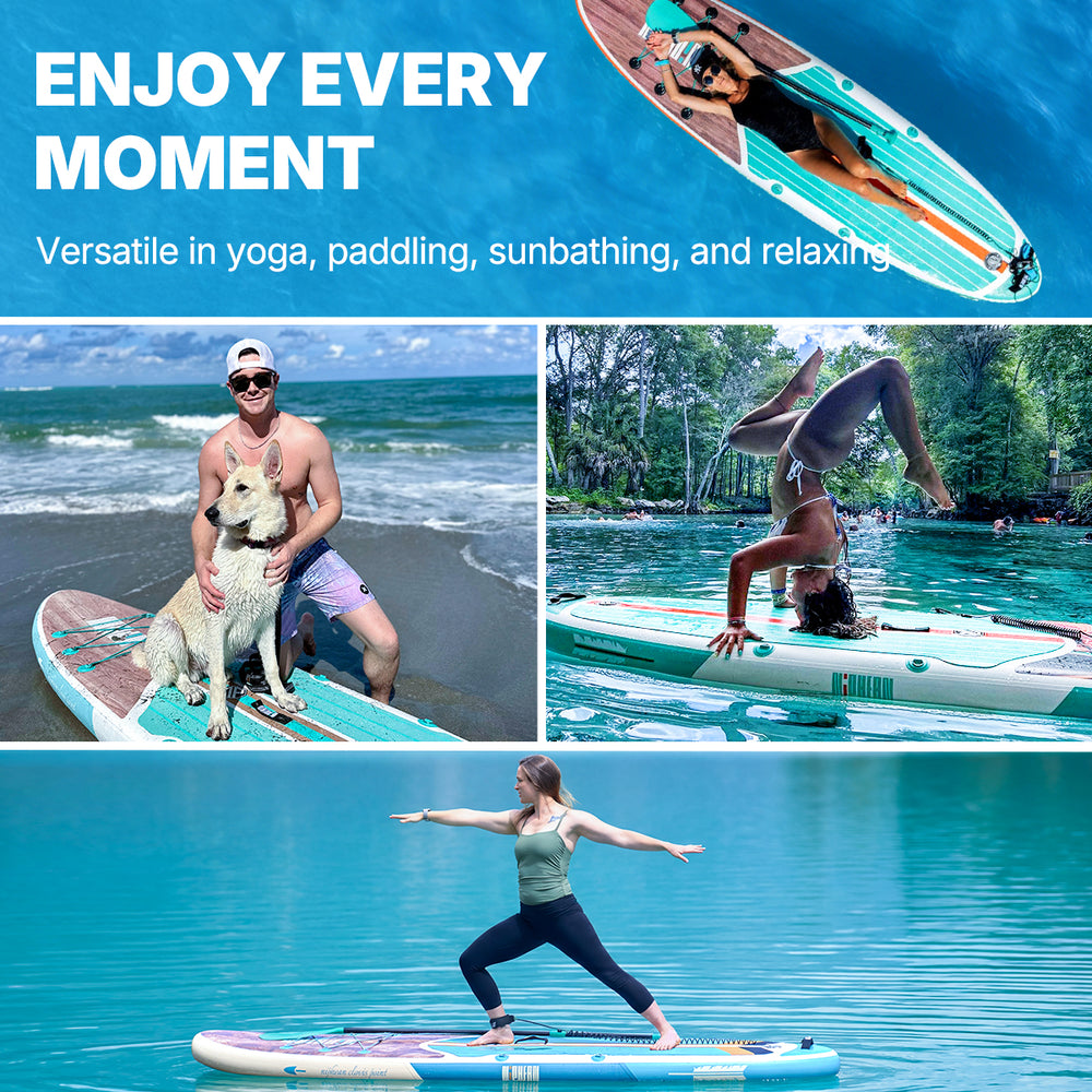 Niphean Classic All-Round 10'6" Inflatable Stand Up Paddle Board Set