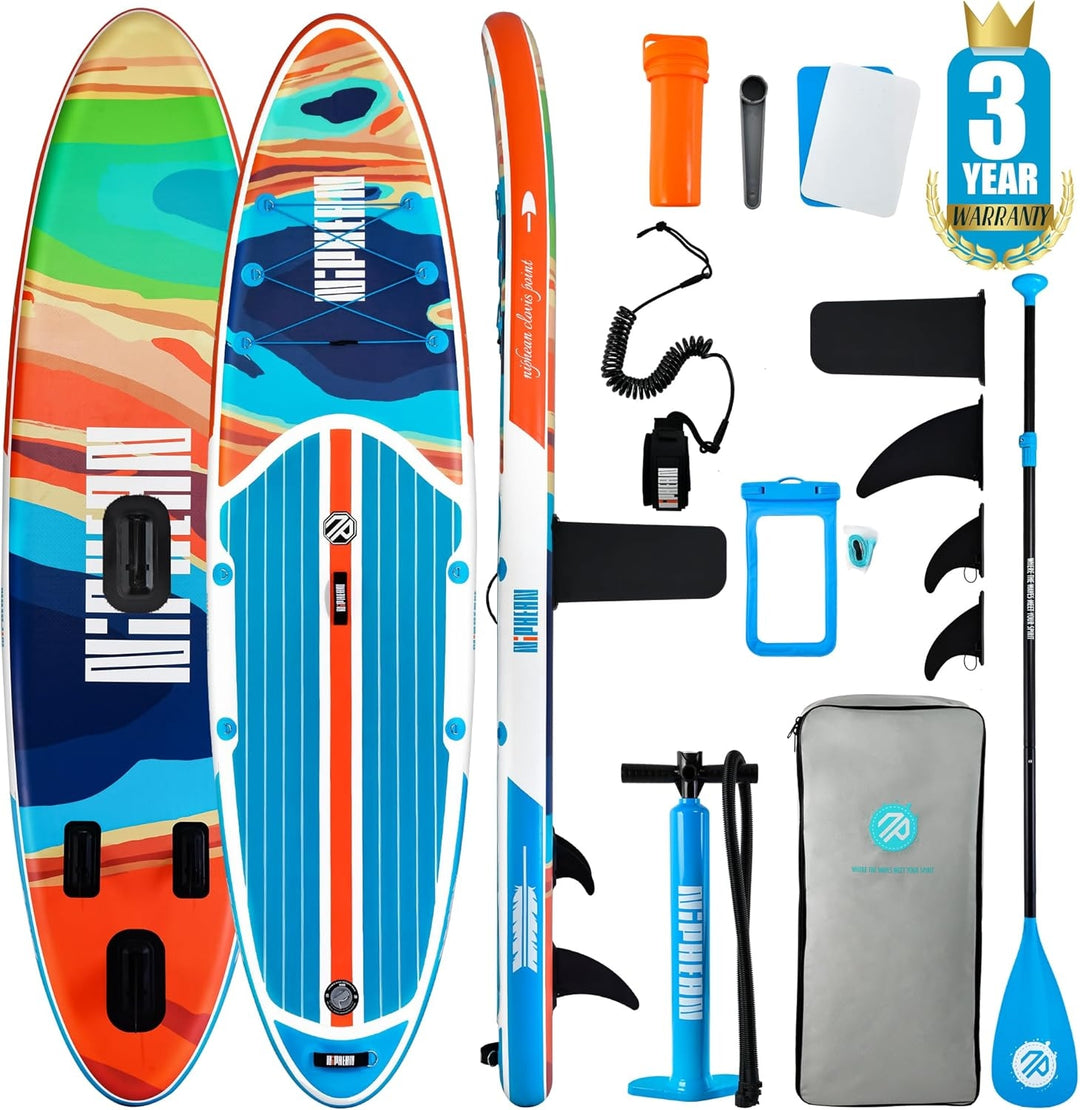 Niphean Classic All-Round 10'6" Inflatable Stand Up Paddle Board--