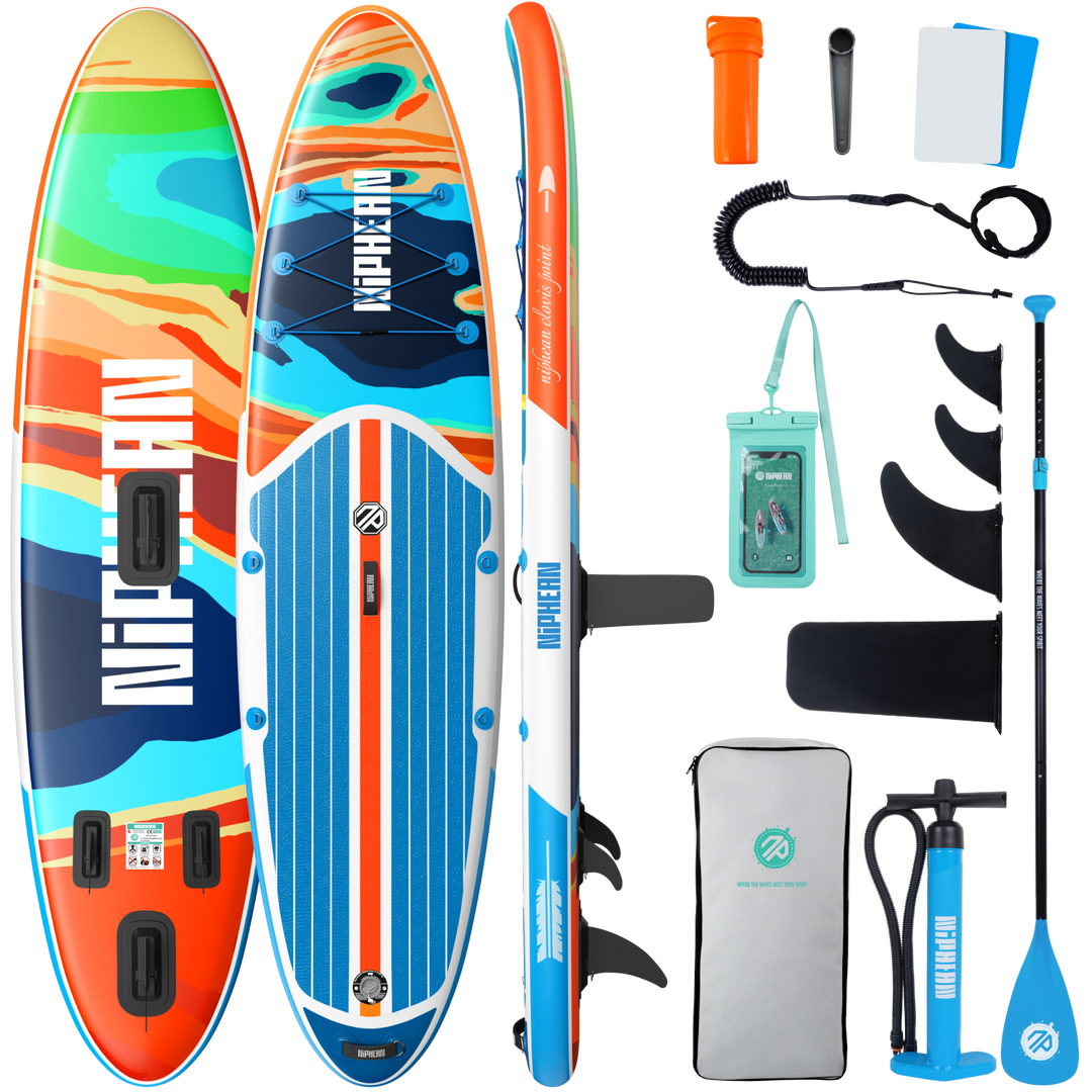 Niphean Classic Clovis Point Series All-Round 10'6" Inflatable Stand Up Paddle Board Set