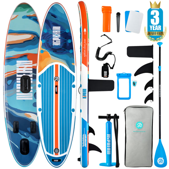 Niphean Classic All-Round 10'6" Inflatable Stand Up Paddle Board--