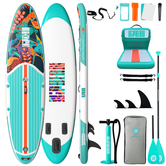 Niphean Classic All-Round 10'6" Inflatable Stand Up Paddle Board Set