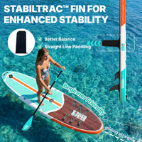 Niphean Classic All-Round 10'6" Inflatable Stand Up Paddle Board Set